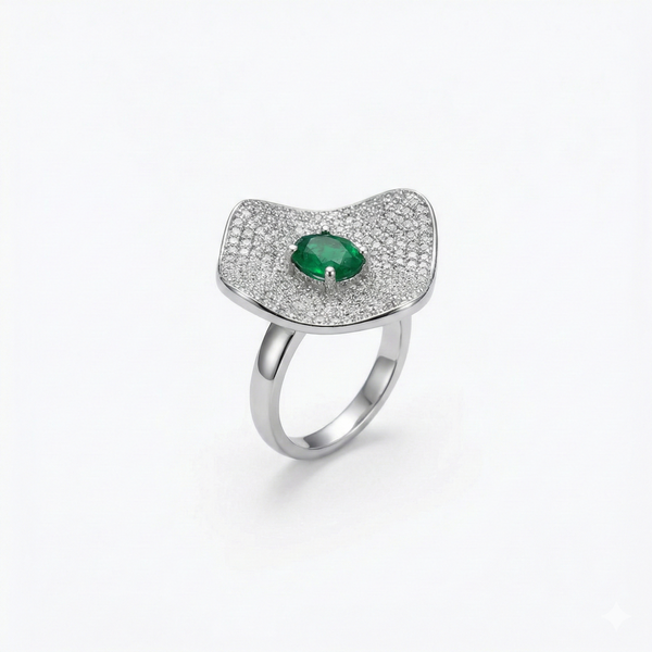 Emerald Still Glow Women’s Ring