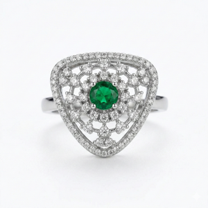 Emerald Tranquility Women’s Ring