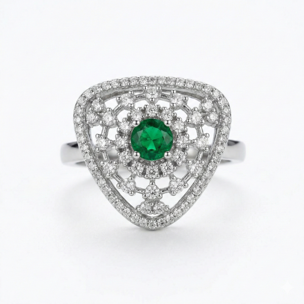 Emerald Tranquility Women’s Ring