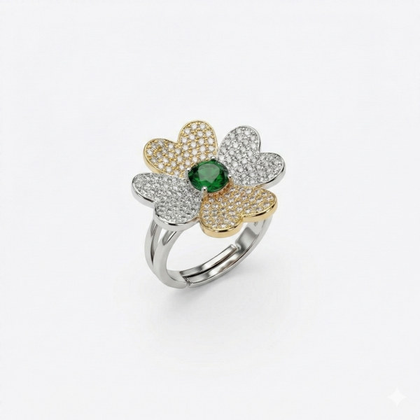 Verdant Bloom Women’s Ring